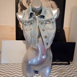 Blue Asphalt Light Denim Vest